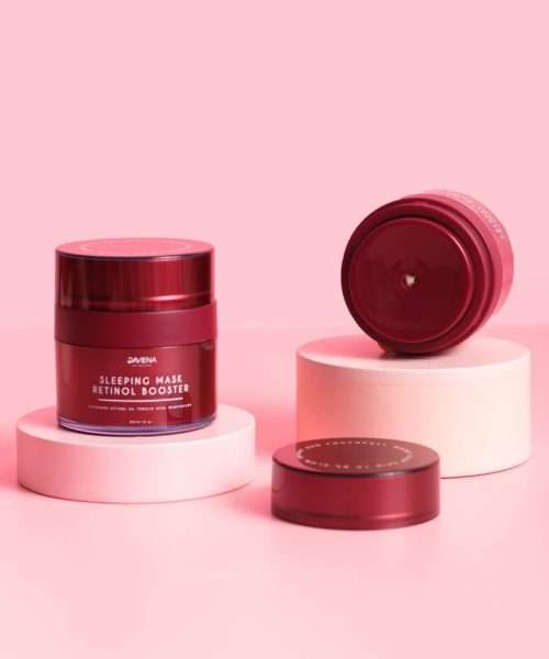 Daviena Skincare Palembang 7 Cara Pakai Sleeping Mask Retinol Booster