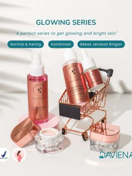 Paket glowing daviena skincare