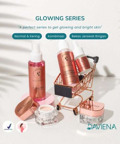 Daviena Skincare Jambi 6 Paket glowing daviena skincare