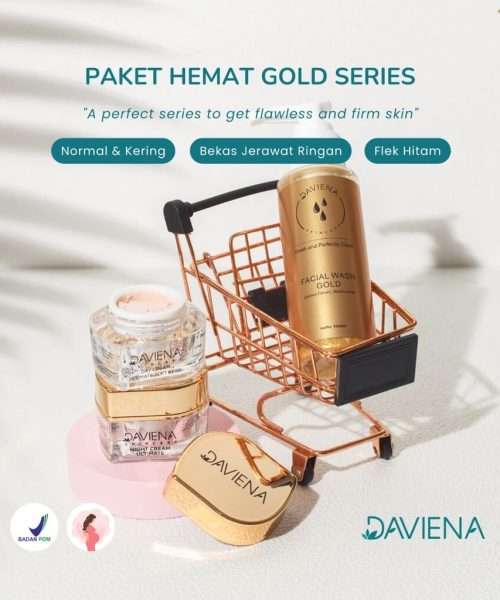 Daviena Skincare Jambi 3 Paket Hemat Gold Daviena Skincare 3 Item 2