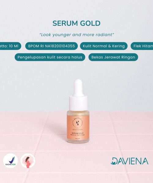 Daviena Skincare Jambi 8 Serum Gold 3