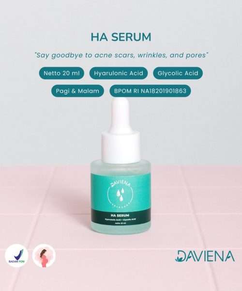 Daviena Skincare Jambi 4 Serum Ha Daviena Skincare Serum Bopeng 5