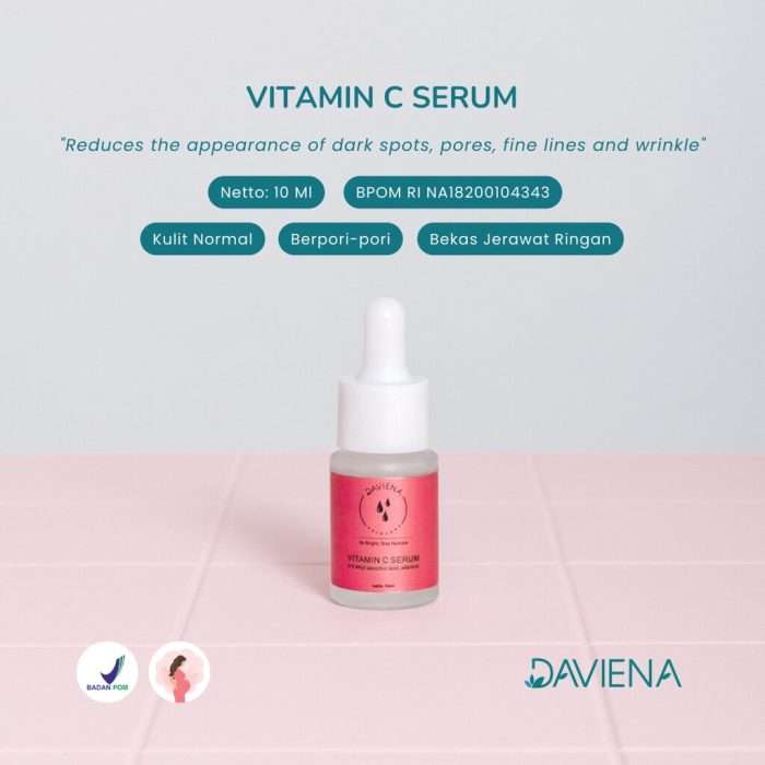 Serum Vitamin C Daviena Skincare 2