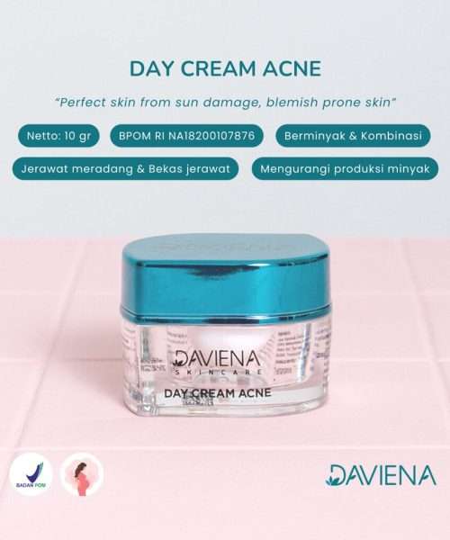 Daviena Skincare Palembang 5 day cream acne 2